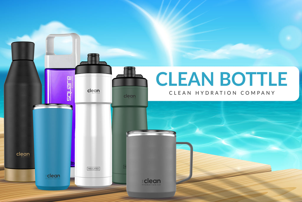  The Clean Hydration Co Insulated Bike Water Bottle