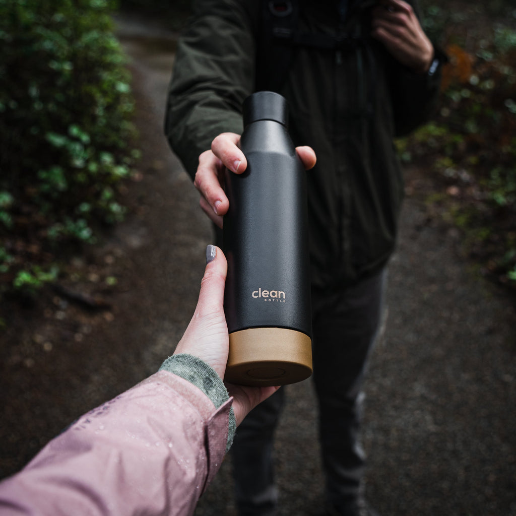 Black Canteen Water Bottle