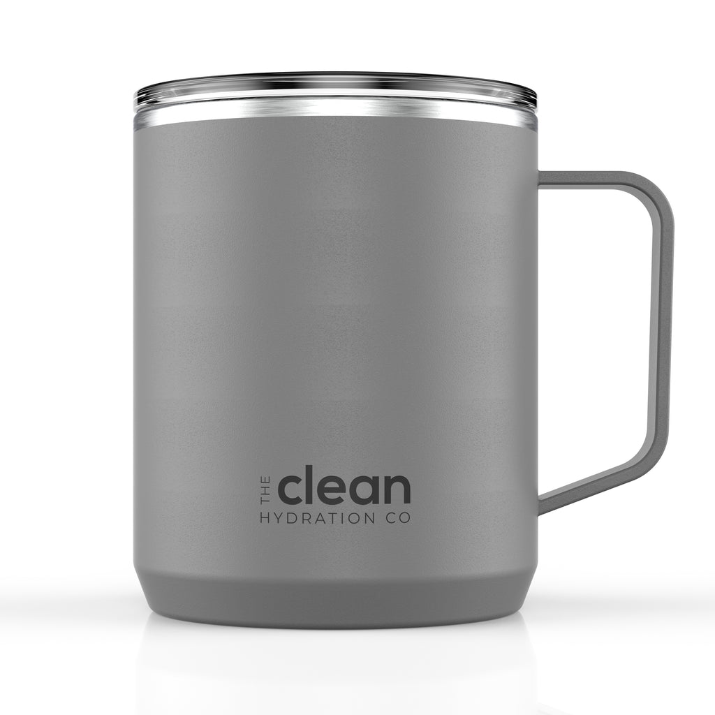 grey insulated mug & cup